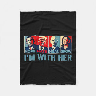 Couverture Polaire 2024 La chemise je suis avec son président de vote