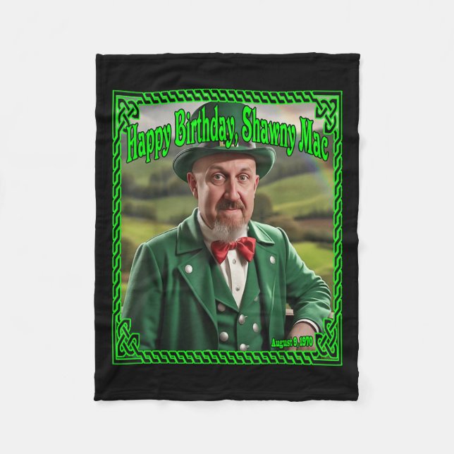 Couverture Polaire 2025 Anniversaire irlandais de Shawn  (Devant)