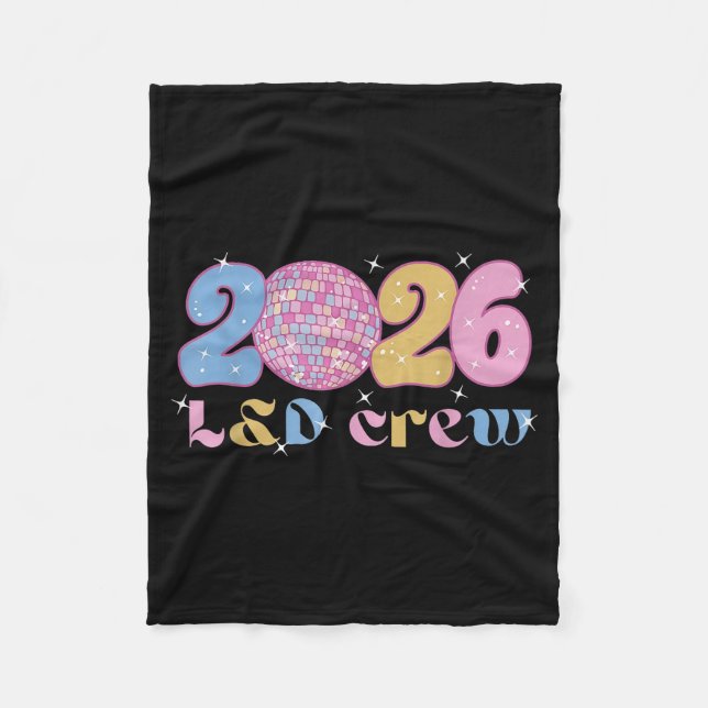Couverture Polaire 2026 L&amp;d Crew New Years Eve Labor And Delivery (Devant)