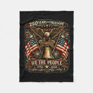 Couverture Polaire 250 Ans 250e Anniversaire Américain Drapeau USA 4è
