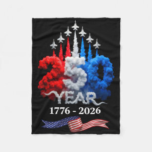 Couverture Polaire 250 Ans Américain 1776 2026 250e Anniversaire 4