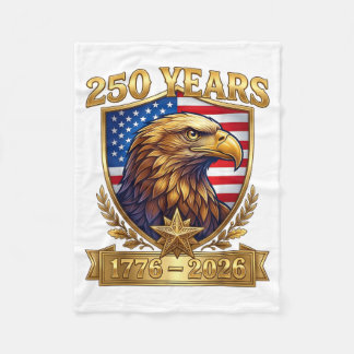 Couverture Polaire 250 Ans d'Amérique Anniversaire 250e Indépendance