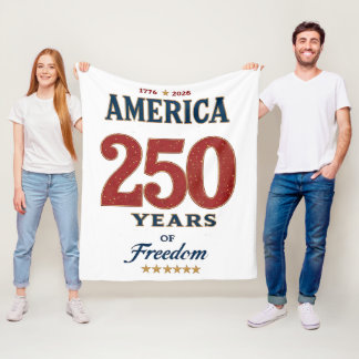 Couverture Polaire 250e anniversaire de la liberté américaine 1776 Cé