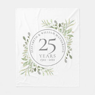 Couverture Polaire 25e anniversaire de la Mariage d'argent