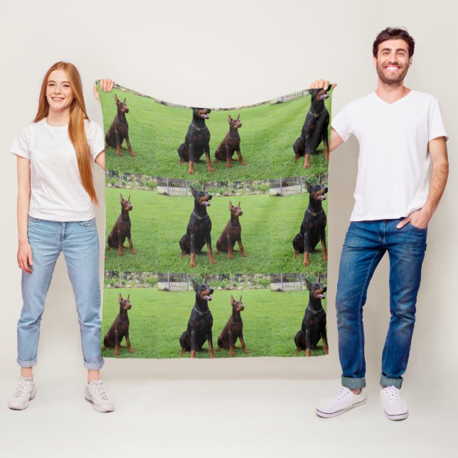Couverture Polaire 2 dobies (En situation)