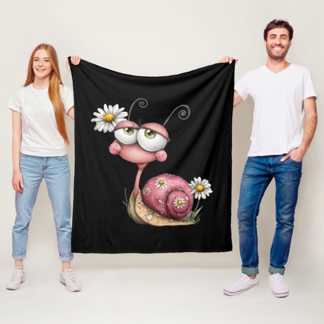 Couverture Polaire #2 L'escargot t'aime (En situation)
