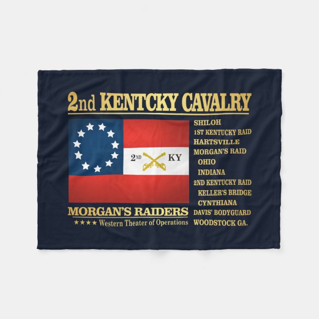 Couverture Polaire 2e cavalerie du Kentucky (BA2) (Devant (Horizontal))