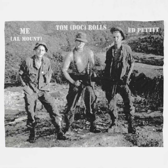 COUVERTURE POLAIRE 3 AMIGOS, VIETNAM 1968 (Devant (Horizontal))