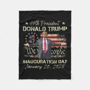 Couverture Polaire 47e président Donald Trump Jour d'investiture 2025