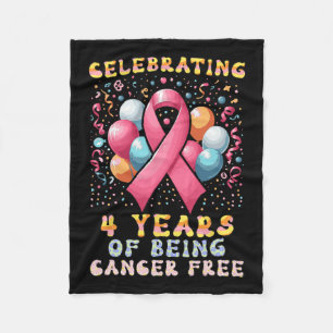 Couverture Polaire 4 Ans Sans Cancer Cancer Cancer Du Sein Cancer