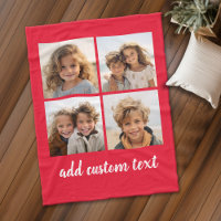 4 Collage de photos - vous pouvez changer la coule