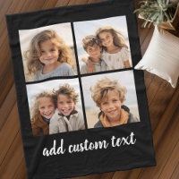4 Collage de photos - vous pouvez changer la coule