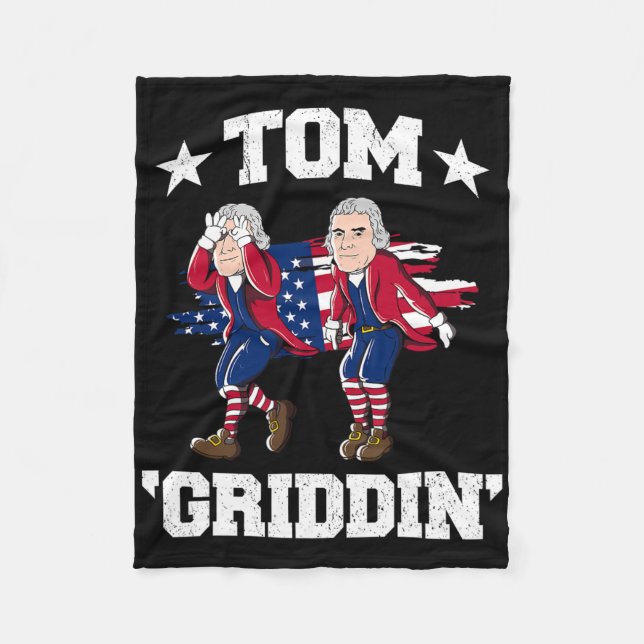 Couverture Polaire 4 juillet Thomas Jefferson Griddy Tom Griddin (Devant)