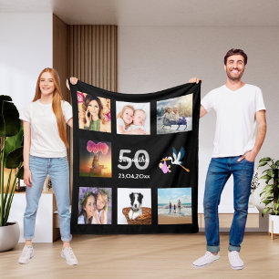 Couverture Polaire 50e anniversaire photo collage noir