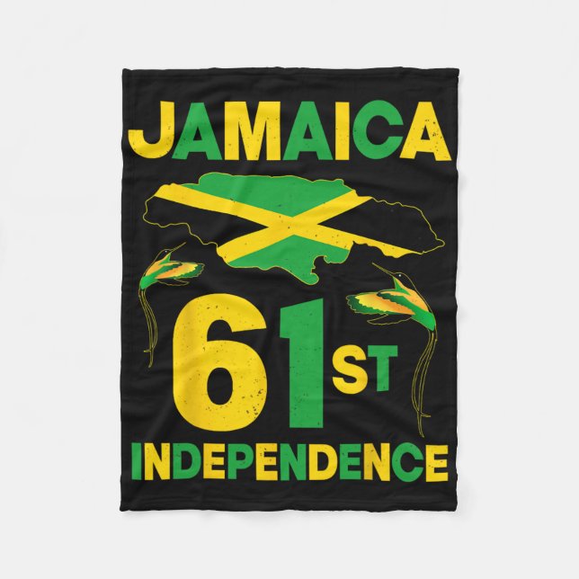 Couverture Polaire 61e anniversaire de l'indépendance de la Jamaïque  (Devant)