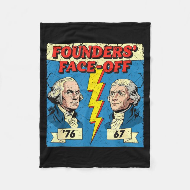 Couverture Polaire 67 76 George Washington Thomas Jefferson Histoire  (Devant)