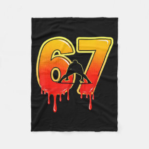 Couverture Polaire 67 Brainrot Youth Wrestling Drip - Drôles d'enfant