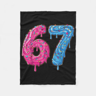Couverture Polaire 67 Costume Six Seven Mème Numéro 6 7 Sur Il Jeunes