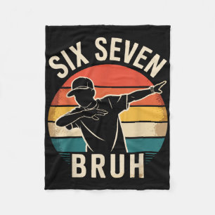 Couverture Polaire 67 Mème 6 7 Nombres Dabbing Six Sept Bruh Drôle B