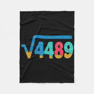 Couverture Polaire 67 Mème Glace Goutte Racine Carrée 4489 Argot Math