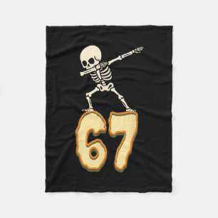 Couverture Polaire 67 Meme Halloween 6 7 Nombres Six Sept Drôle Enfan