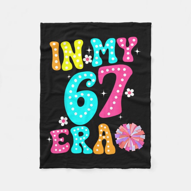 Couverture Polaire 67 Meme In My 67 Era Six Seven Tweens Women Kids  (Devant)