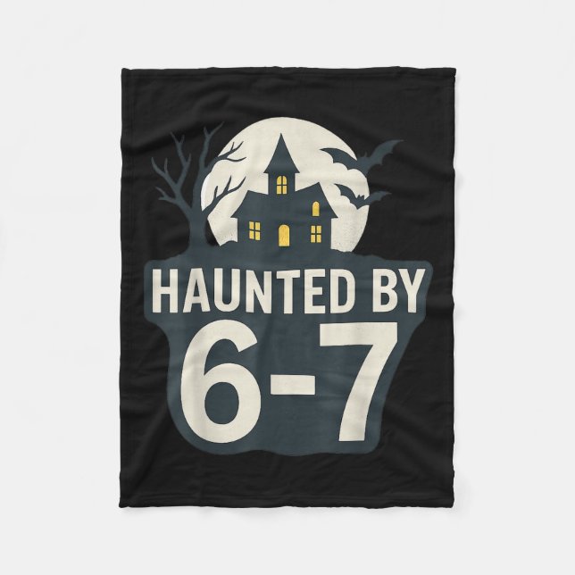 Couverture Polaire 67 Meme Maison Halloween Effrayant - Six Sept Gen  (Devant)