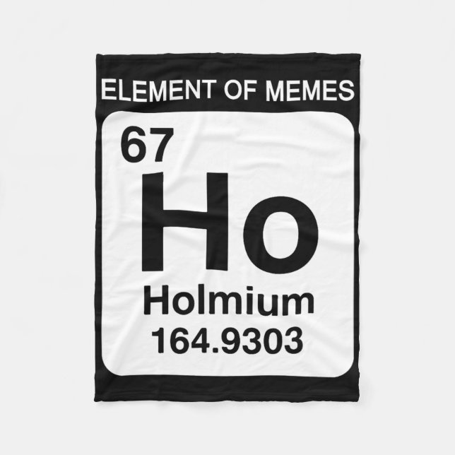 Couverture Polaire 67 Meme Numéro Élément du tableau périodique des M (Devant)
