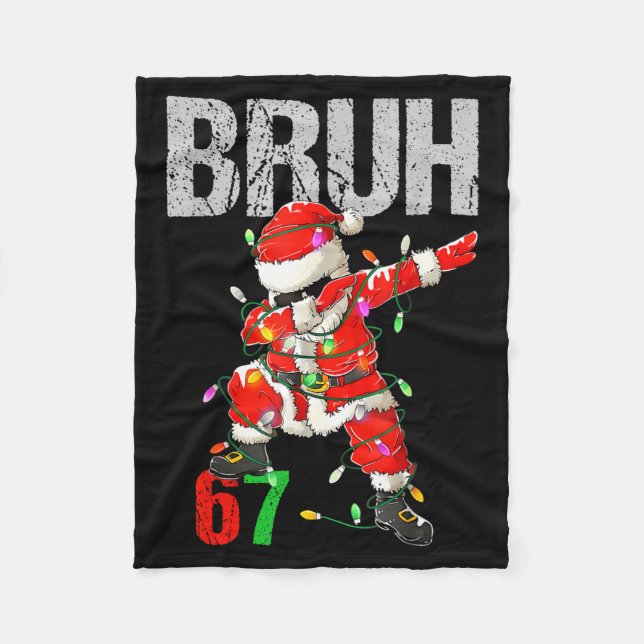 Couverture Polaire 67 Six Seven Burh Funny Christmas 6 7 Meme Men Wom (Devant)