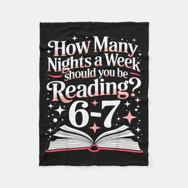 Couverture Polaire 67 Teacher How Many Nights A Week Should You Be Re (Devant)