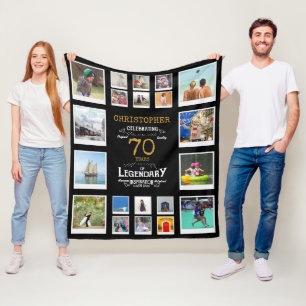 Couverture Polaire 70e anniversaire Black Gold Legendary 20 Photo