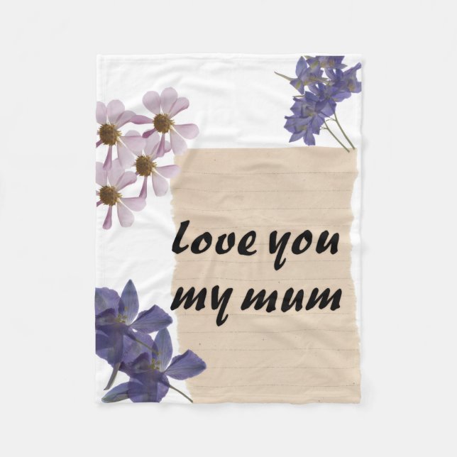 Couverture Polaire, 76.2 cm x 101.6 cm (Devant)