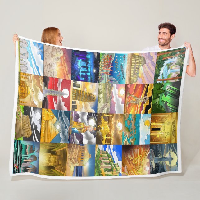 Couverture Polaire 7 Wonders Blankets (En situation)