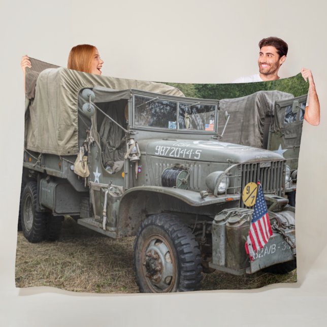 Couverture Polaire 82e CAMION AIRBORNE WW II (En situation)