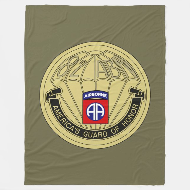 Couverture Polaire 82e division aéroportée – Garde d'honneur de l'Amé (Devant)