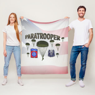 Couverture Polaire 82e division aéroportée Parachutiste