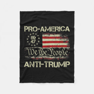 Couverture Polaire 8647 Nous Le Peuple Pro-amérique Anti-trump débard