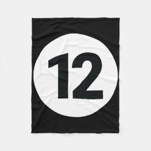 Couverture Polaire 8 Pool Ball 12 Billiards Costume Halloween Groupe
