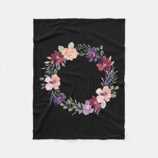 Couverture Polaire 92 Ans Aimé Floral 92e Anniversaire Femmes 92 Ans