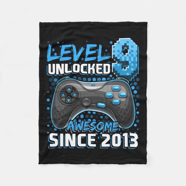 Couverture Polaire 9 Déverrouillé Awesome 2013 jeu vidéo 9e anniversa (Devant)