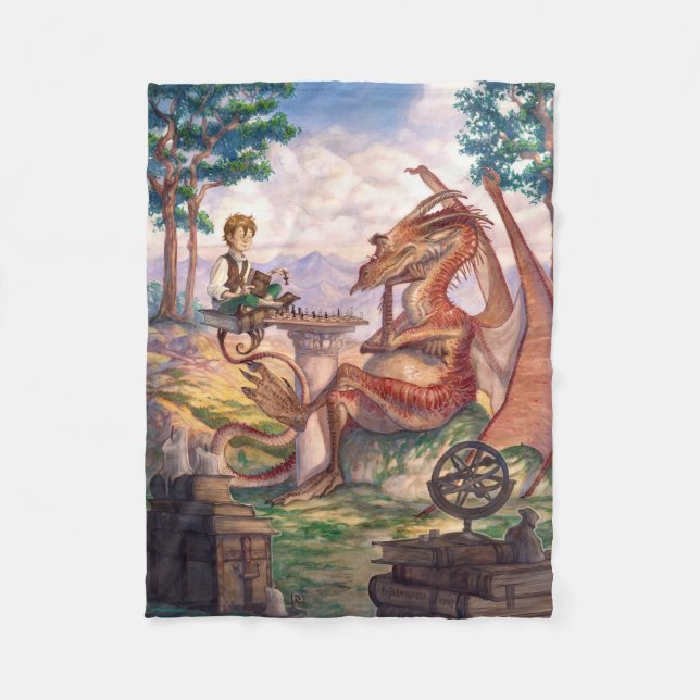 Couverture Polaire "A Golden Afternoon" Small Fleece Blanket (Devant)