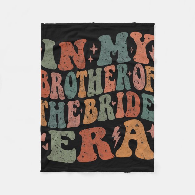 Couverture Polaire À l'époque de mon frère et de la mariée, super ent (Devant)