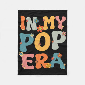 Couverture Polaire À l'ère de mon pop Groovy Rétro Pop Papa Grand-pèr