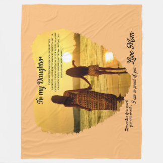 Couverture Polaire À ma fille