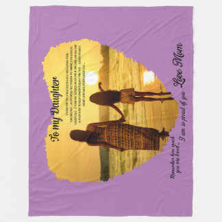 Couverture Polaire À ma fille