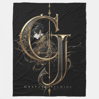 Couverture polaire à motif signature CJ Graphic St