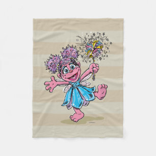Couverture Polaire Abby Cadabby Art rétro