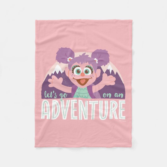 Couverture Polaire Abby Cadabby | Aventure (Devant)