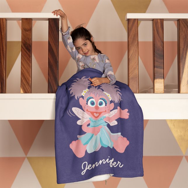 Couverture Polaire Abby Cadabby Fairy | Ajouter Votre Nom (Créateur téléchargé)