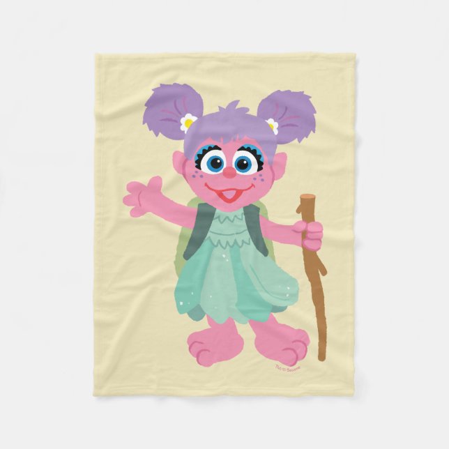 Couverture Polaire Abby Cadabby Randonnée (Devant)